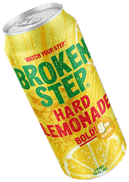 Broken Step Hard Lemonade - Bold - 16oz 24-Pack