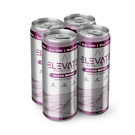 Elevate Quantum D9 - Mixed Berry 12oz. 4-Pack