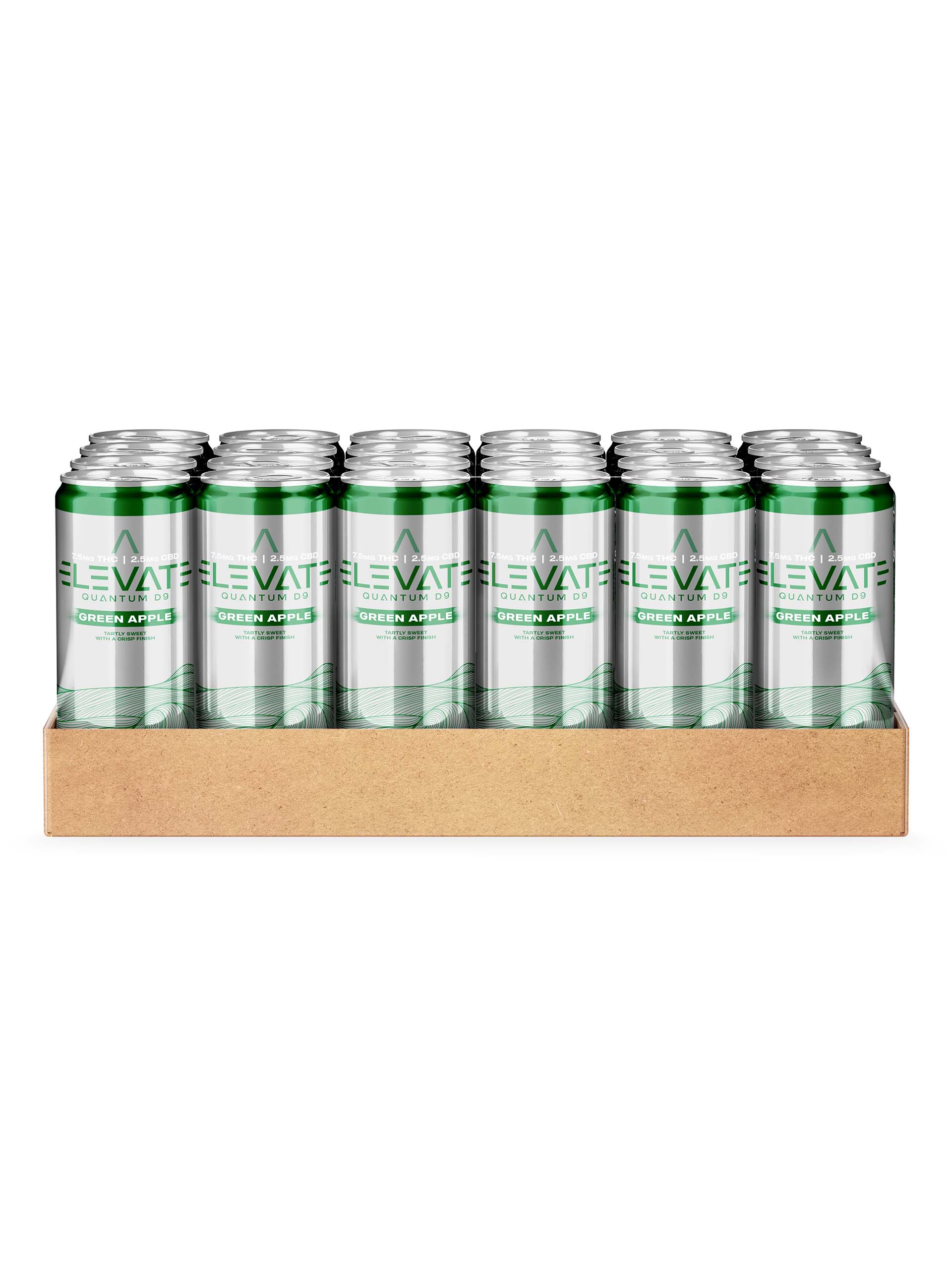 Elevate Green Apple 24-pack (case)