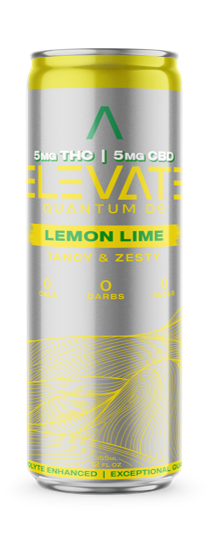 Elevate Quantum D9 - Lemon Lime 12oz. 24-Pack