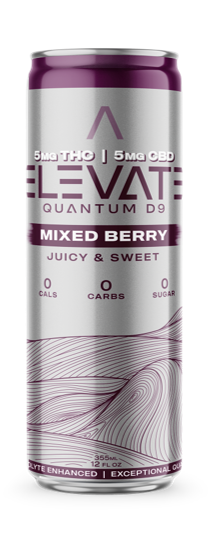 Elevate Quantum D9 - Mixed Berry 12oz. 24-Pack