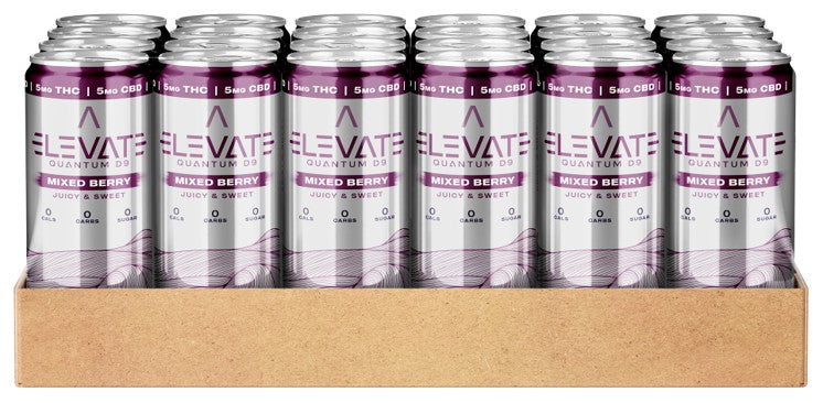 Elevate Quantum D9 - Mixed Berry 12oz. 24-Pack