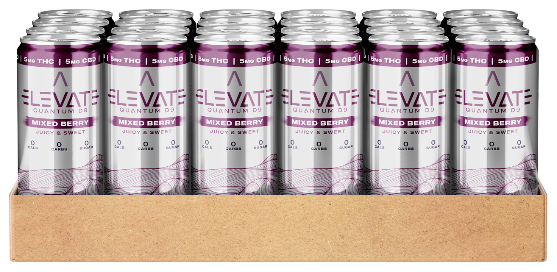 Elevate Quantum D9 - Mixed Berry 12oz. 24-Pack